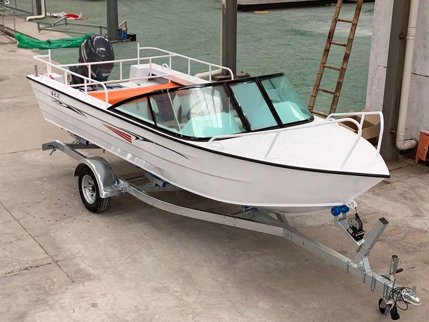 5.28m Long 8 Seats Fishing Boa - Fishing Boat Aluminum recension och pris