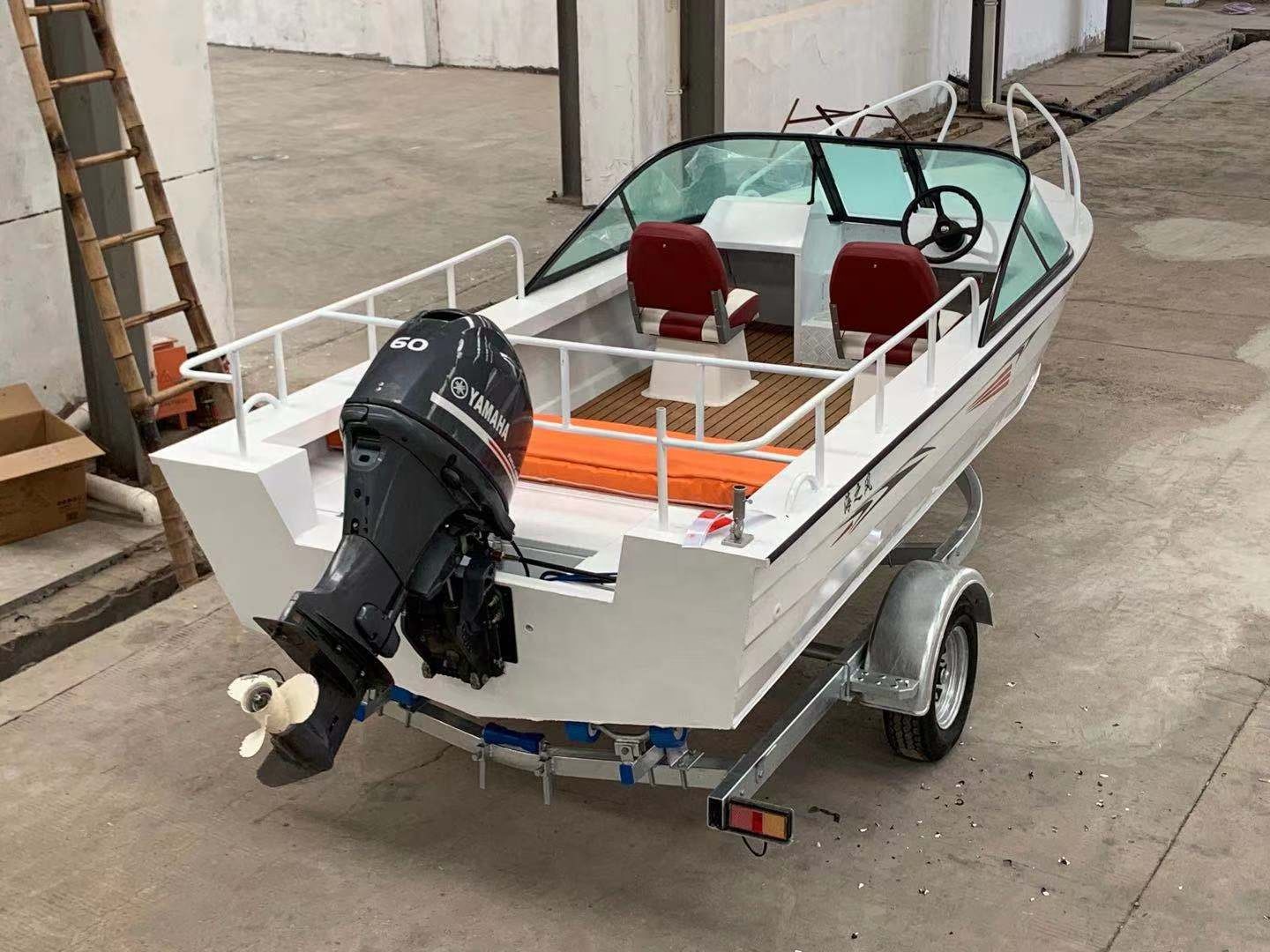 5.28m Long 8 Seats Fishing Boa - Fishing Boat Aluminum recension och pris