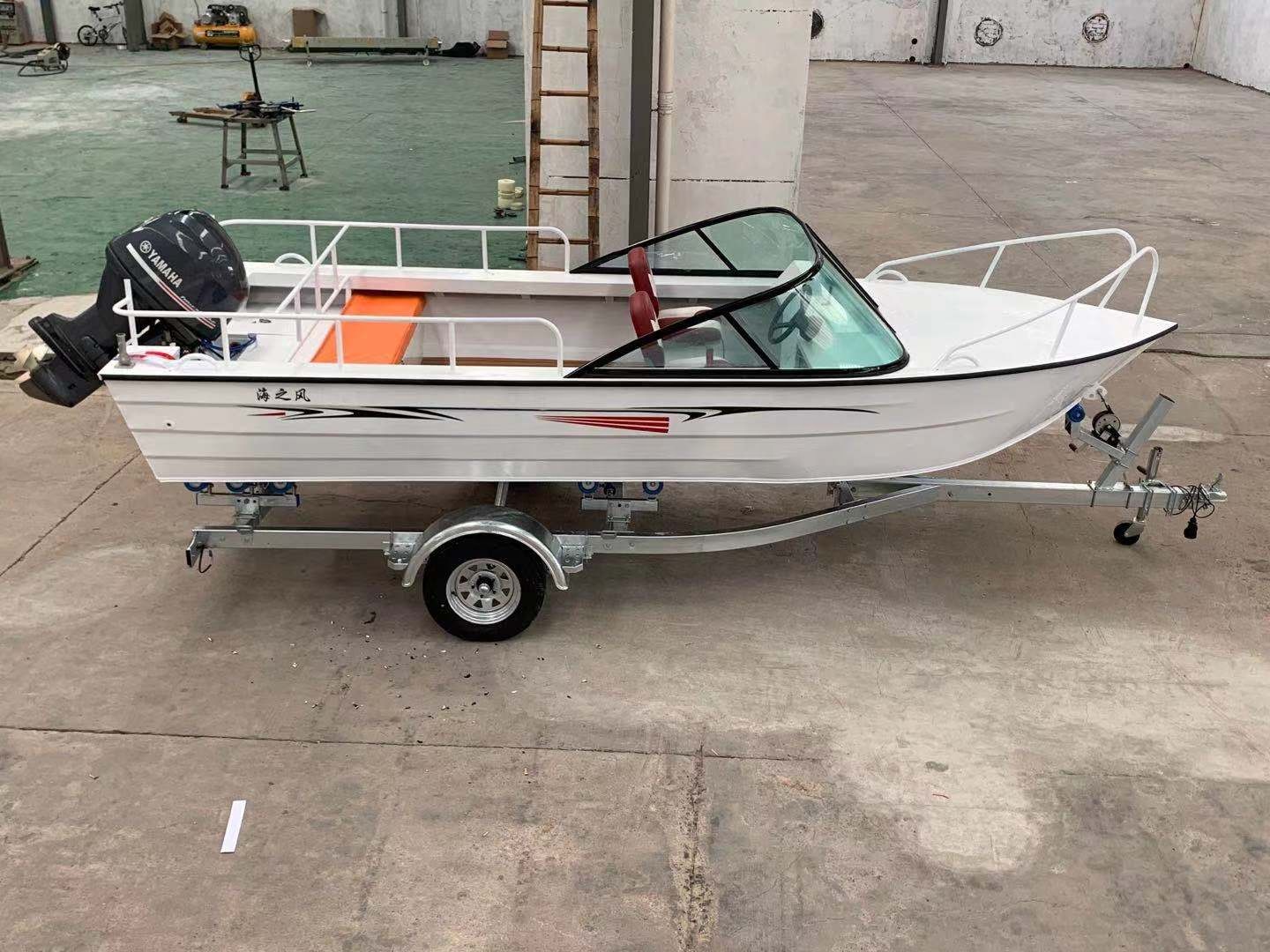 5.28m Long 8 Seats Fishing Boa - Fishing Boat Aluminum recension och pris