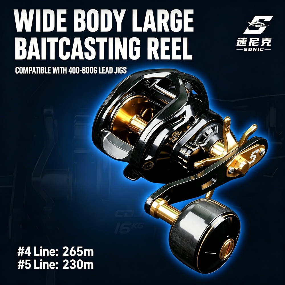Saltwater Jigging Baitcasting  - Fishing Boat Anchor recension och pris