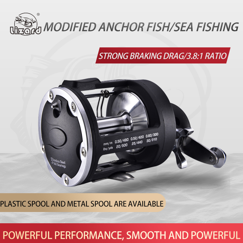 Lizard Fishing TSSD Boat Reel  - Fishing Boat Steering Wheel recension och pris