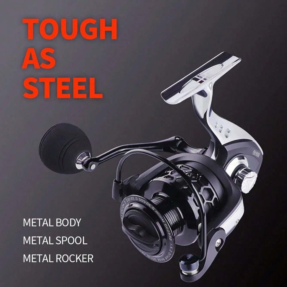 Metal Fishing Long Casting Ree - Fishing Boat Steering Wheel recension och pris